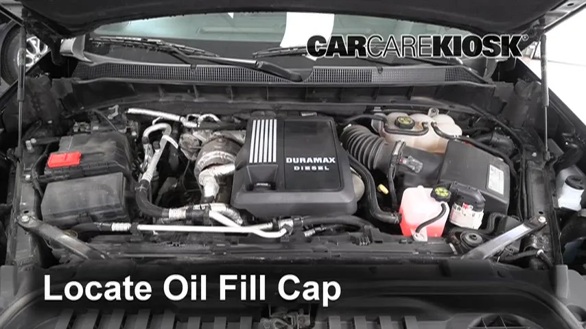 2021 Chevrolet Silverado 1500 High Country 3.0L 6 Cyl. Turbo Diesel Huile